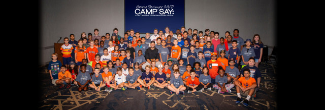 George Springer MVP Camp SAY  Camp SAY: A Summer Camp for Young People who  Stutter